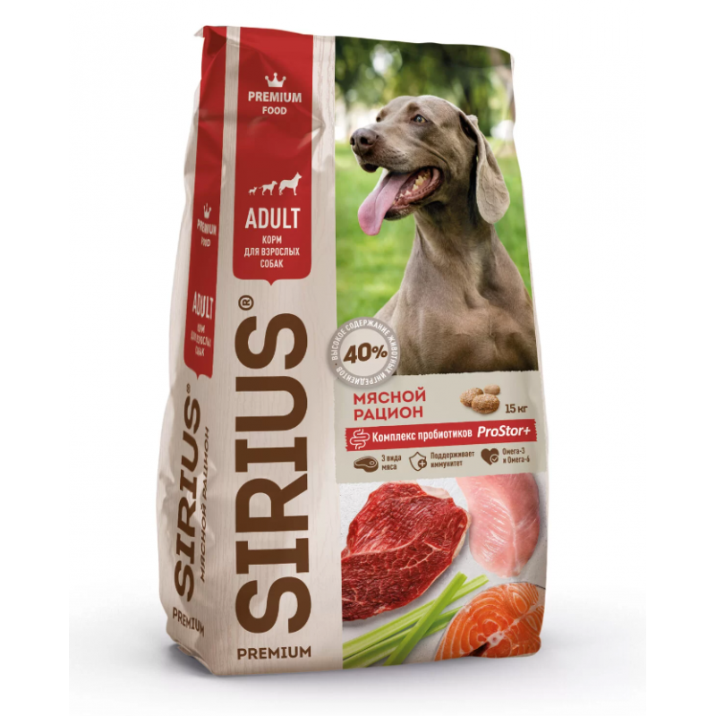 SIRIUS Adult All Breeds ������ ������ - ����� ���� ��� �������� ����� ���� �����, � �������, ��������� � �����
