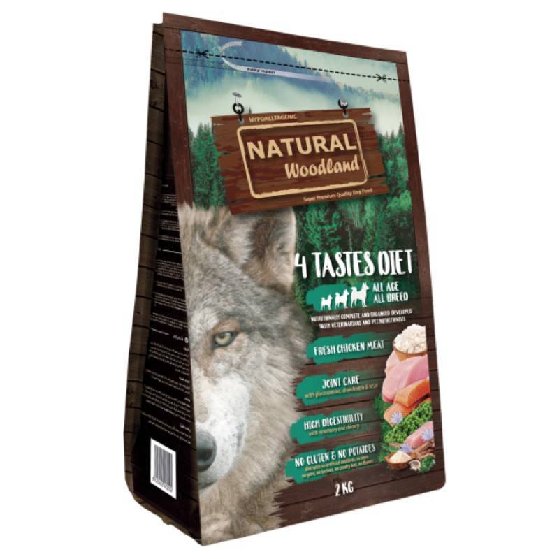Natural Woodland 4 Tastes Diet Adult Dog - ������������� ����� ���� ��� ����� ���� ��������� � �����, ������, �������, ������, �����