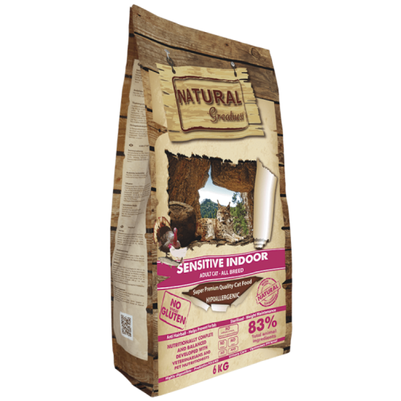 Natural Greatness Cat Sensitive Indoor - ����� ���� ��� �������� �����, � ������� � ��������