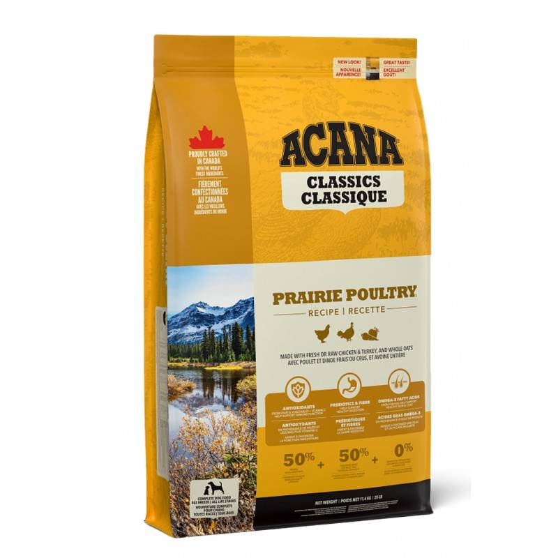 ACANA PRAIRIE POULTRY ��� ����� ���� ����� � ���������, � �������� � ��������� ���������� ������, �������� � �������