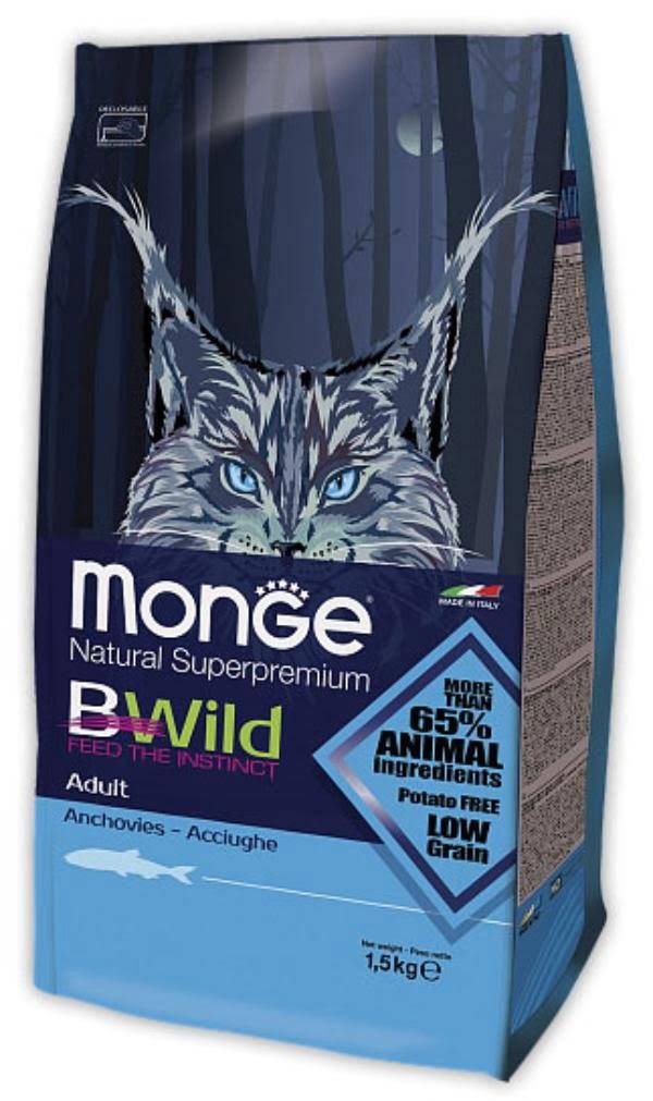 Monge Superpremium Cat Bwild Adult Anchovies ������������� ���� ��� �������� �����, � ���������