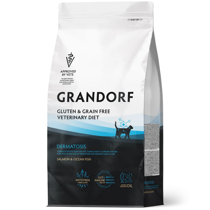 Grandorf Cat Veterinary Diet Dermatosis - ����������� ����������� ����� ���� ��� ����� ��� ������������ ����, � �������