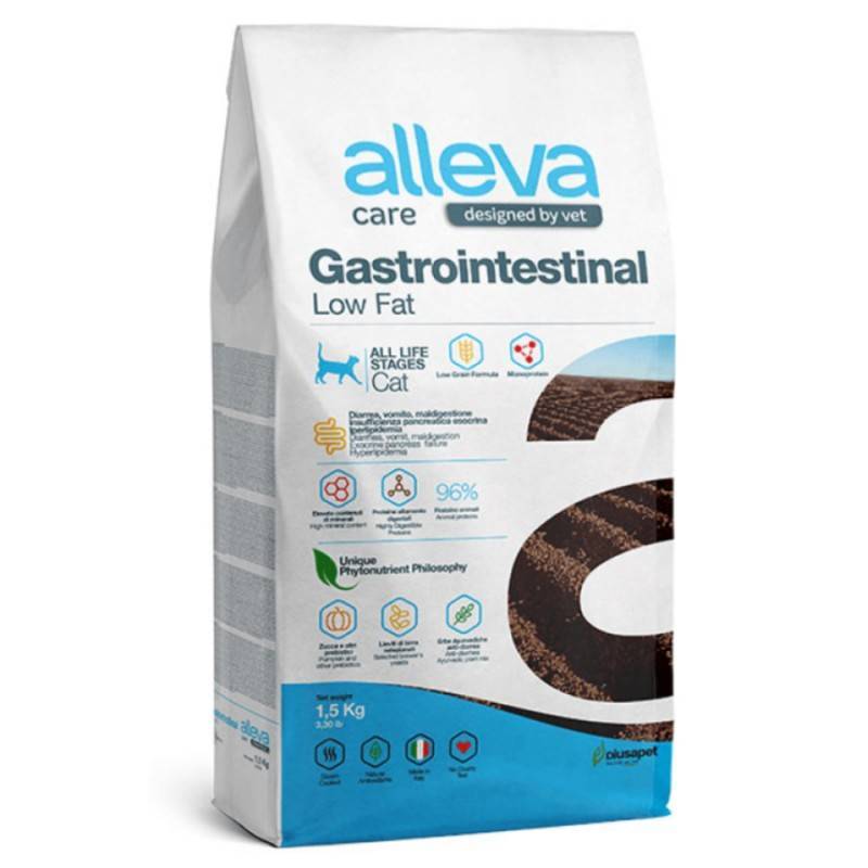 Alleva Care Cat Gastrointestinal Low Fat - ����� ����������� ���� ��� ����� ���� ���������, � �������������� �������������