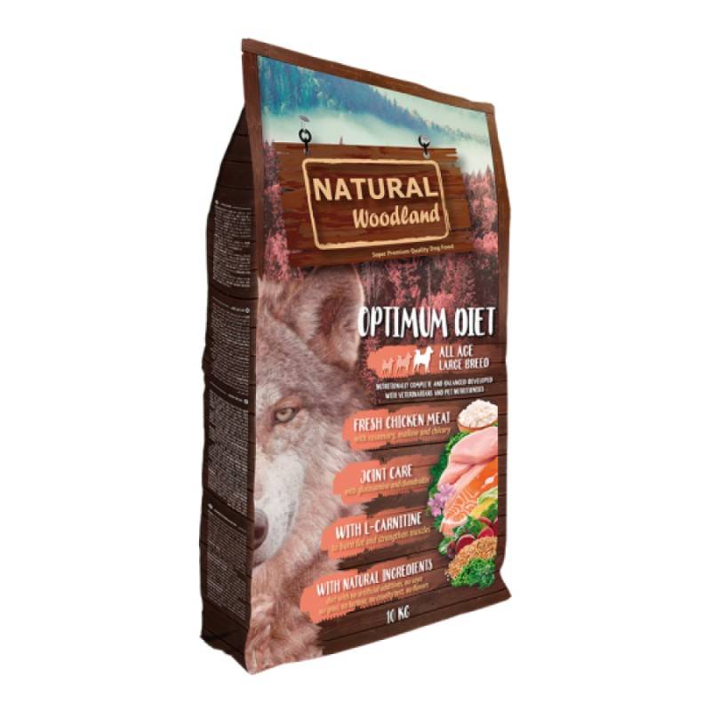 Natural Woodland Dog Optimum Large Low Grain - �����, ������������� ���� ��� ����� ������� ��� ���������� �����, ������� � �������