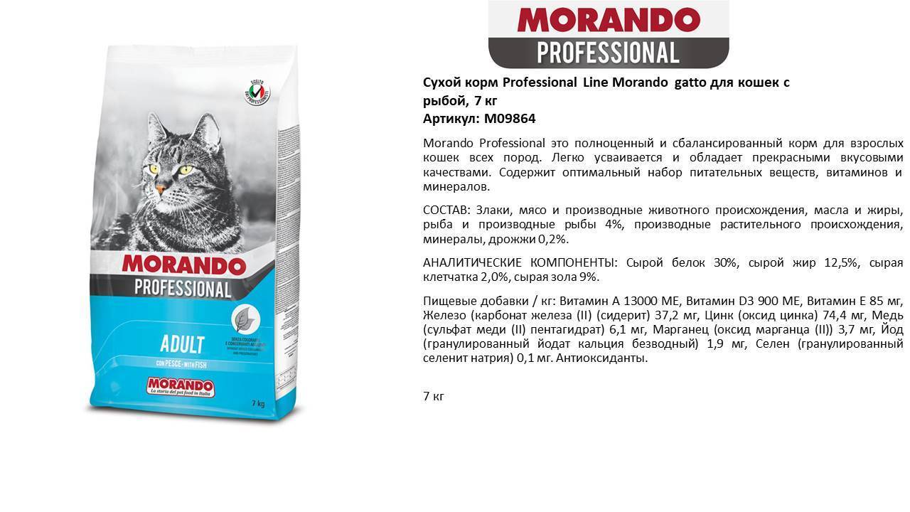 ����� ���� ��� ����� Morando Professional Line Gatto � ����� (7��)