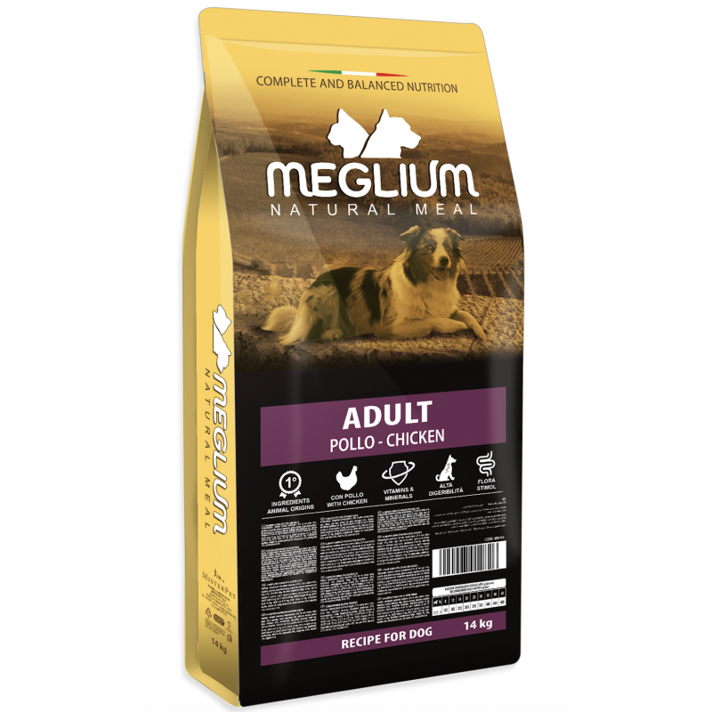 Meglium Dog Adult Chicken - ����� ���� ��� �������� ����� ���� �����, � ������� 