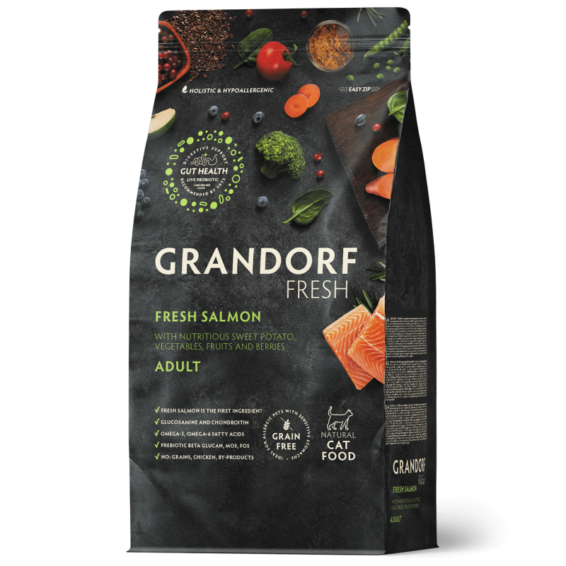 Grandorf Fresh Cat Salmon Sweet Potato - ����������� ����� ���� ��� �������� �����, � ������� � �������
