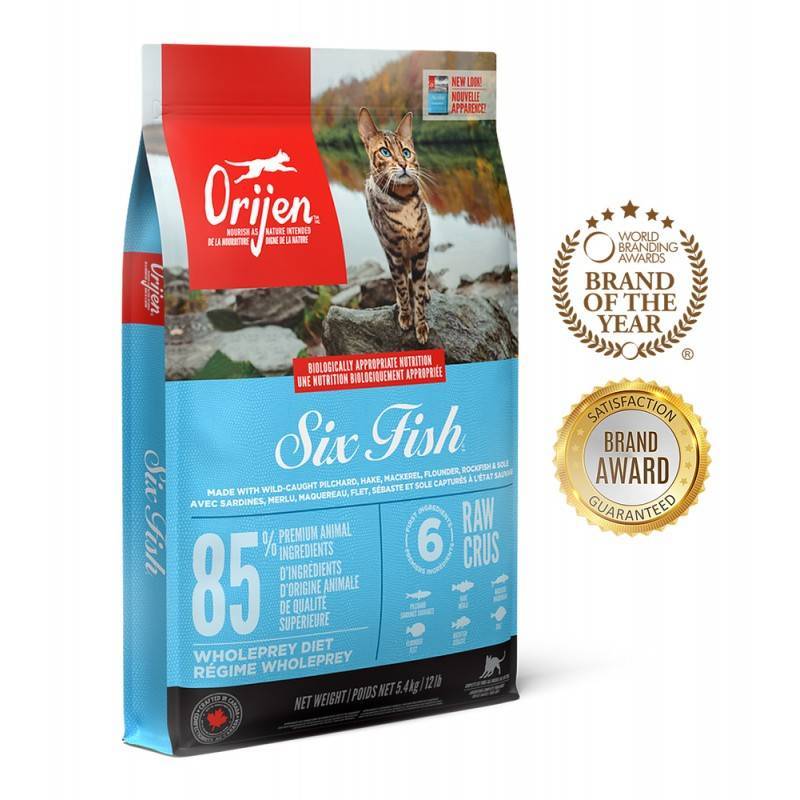 ORIJEN CAT 6 Fish (90/15) - ���� ��� ����� � ����� ���� �����, �� ������ �����, ��������, ��������, ���������, ������ � �������