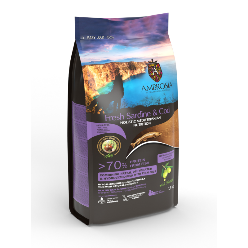 AMBROSIA Mediterranean Sterilised/Senior (�������, ������)