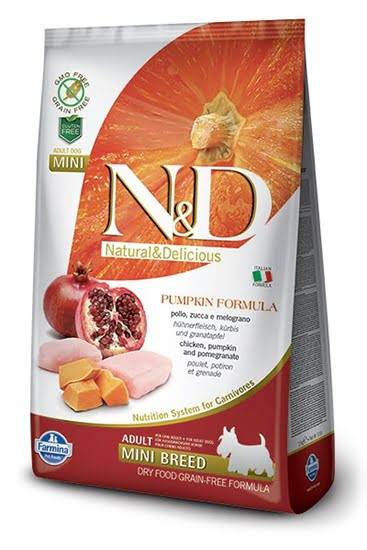 Farmina N&D GF Pumpkin Adult Mini Chicken & Pomegranate / ��� ������ �����, �����������, �����, ������, ������