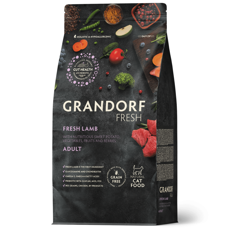 Grandorf Fresh Cat Lamb Sweet Potato - ����������� ����� ���� ��� �������� �����, � �������� � �������