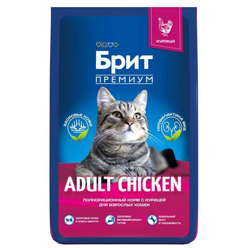 Brit Premium ���� ����� ��� �������� ����� � ������� Cat Adult Chicken