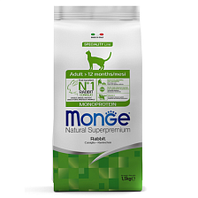 Monge Cat Monoprotein Adult Rabbit     ,    