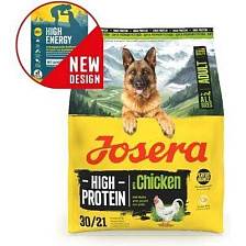 Josera High Protein Adult with Chicken (Adult/All sizes 30/21) ��� �������� ����������, ��������� � ������� �����, ����� �������� � ����������, ��� ������������ ������, ����� ������� ������� ������ 30%, �������� ���� ������ ( ������ High Energy)