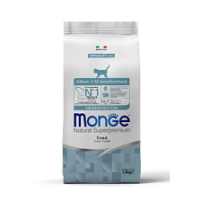 Monge Cat Monoprotein Kitten Trout ��������������� ���� ��� ����� � ���������� �����, � �������