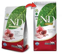 Farmina N&D GF Prime �at Chicken & Pomegranate / ��� �������� �����, �����������, ������ � ������