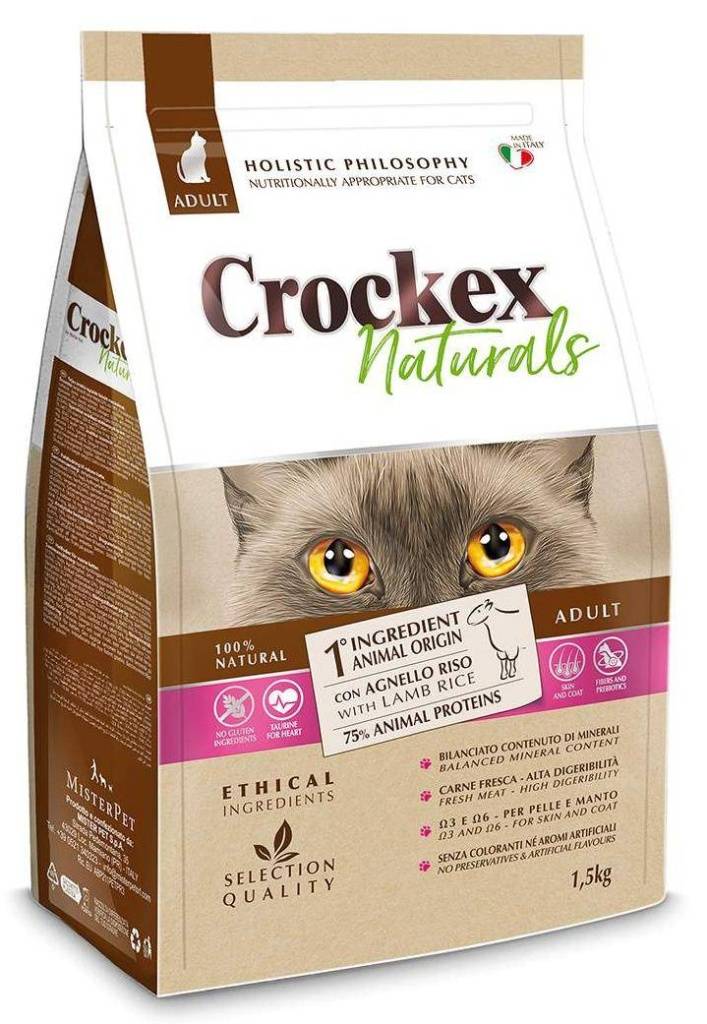 Crockex Natural Adult (Ягненок, рис)