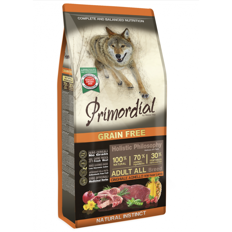 Primordial Dog Adult Grain Free Wild Boar and Lamb - ����������� ����� ���� ��� �������� �����, ������� � ������� �����, � ������� � ��������