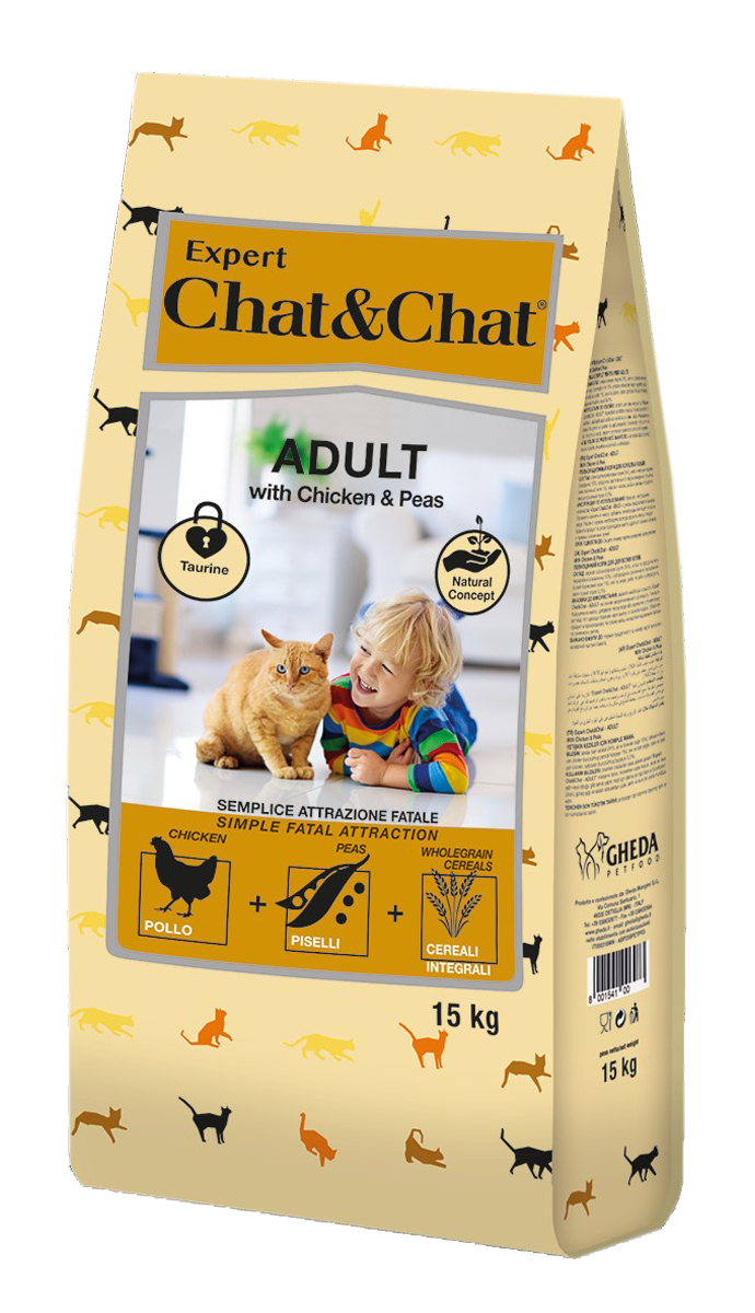 Chat&Chat Expert Adult with Chicken & Peas       