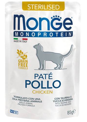 Monge Cat Mono Paté Sterilised (Курица)