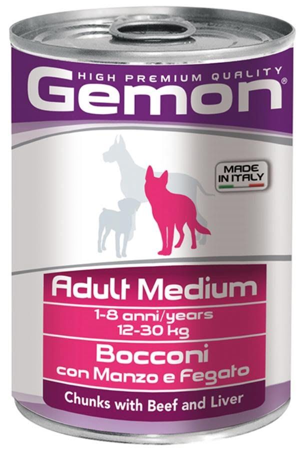 Gemon  Dog Medium Adult Beef/Liver 