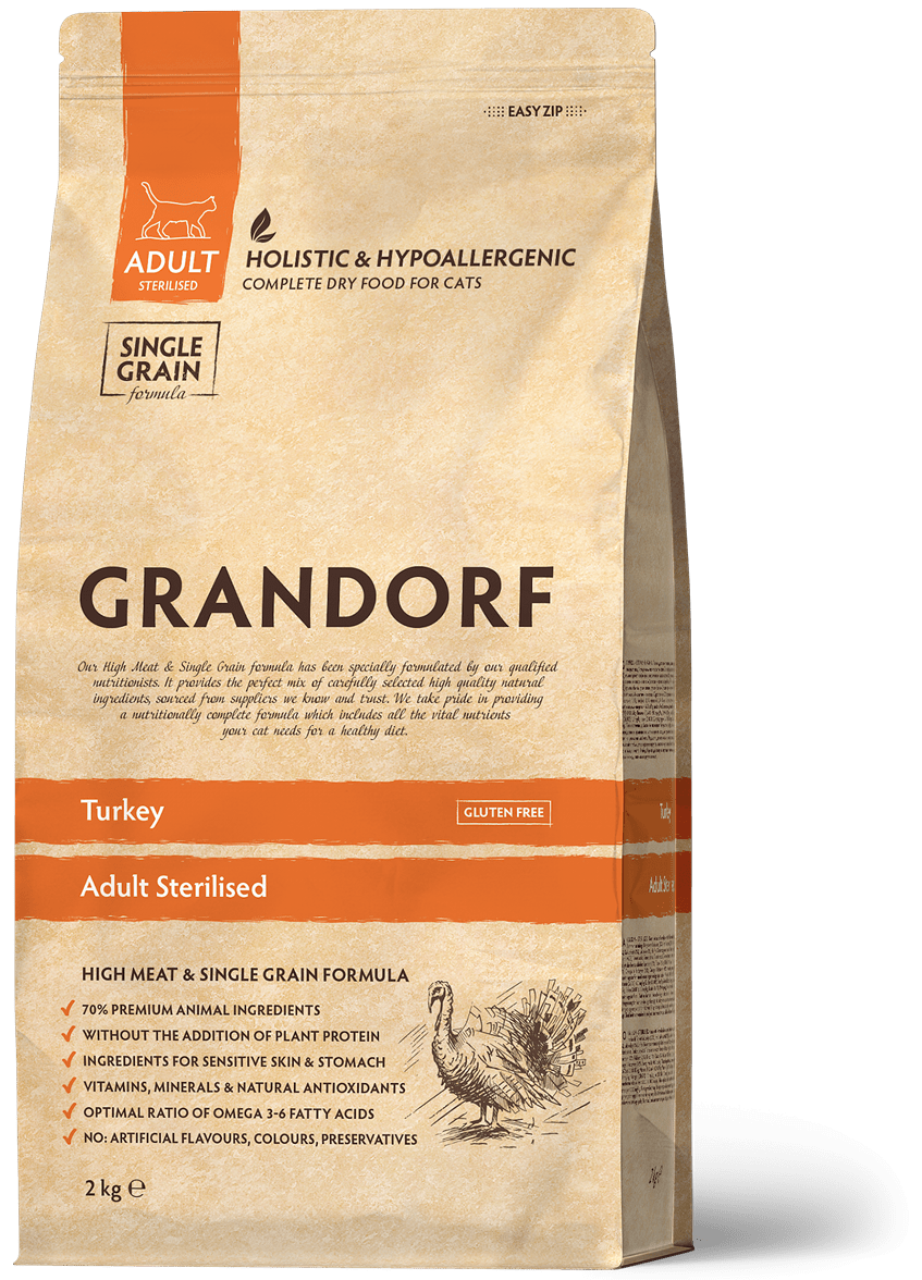 Grandorf Turkey Adult Sterilized 