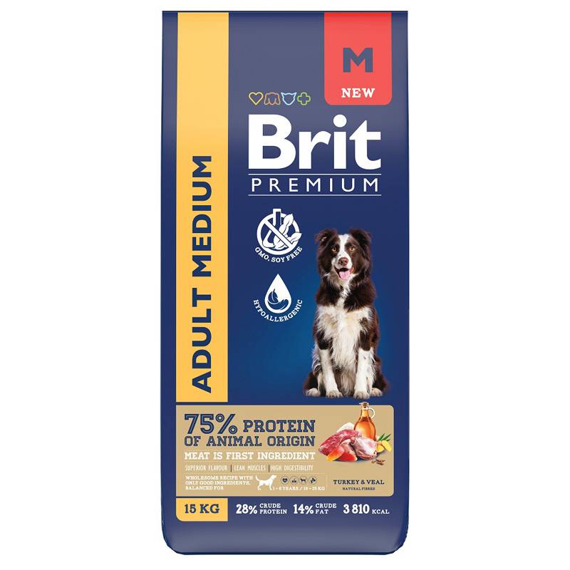 Brit Premium Dog Adult Medium