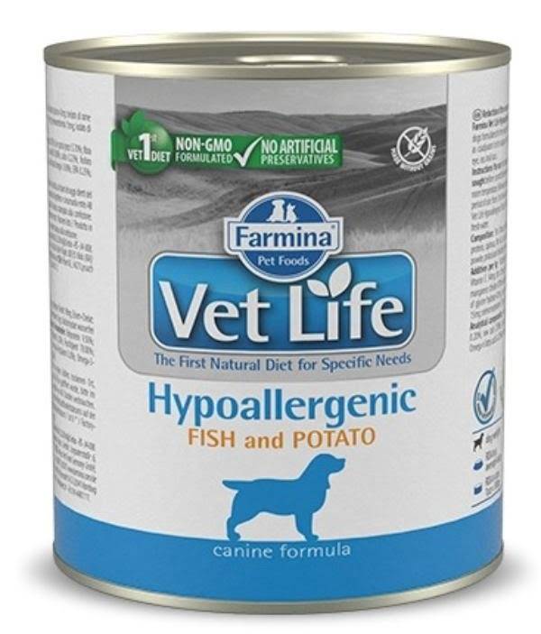  Farmina Vet Life Dog Hypoallergenic Fish&Potato, 300 