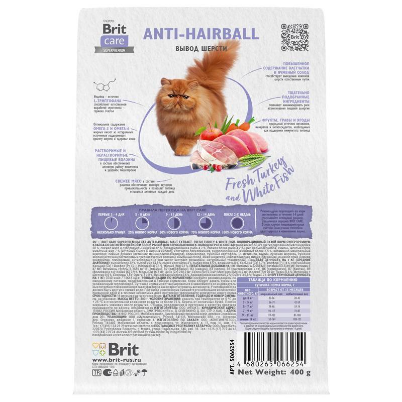             Cat Anti-Hairball
