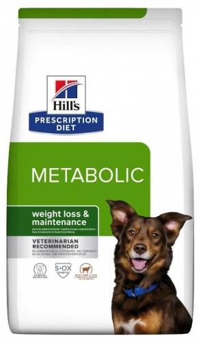 Hill's Prescription Diet Metabolic для собак (ягненок) 
