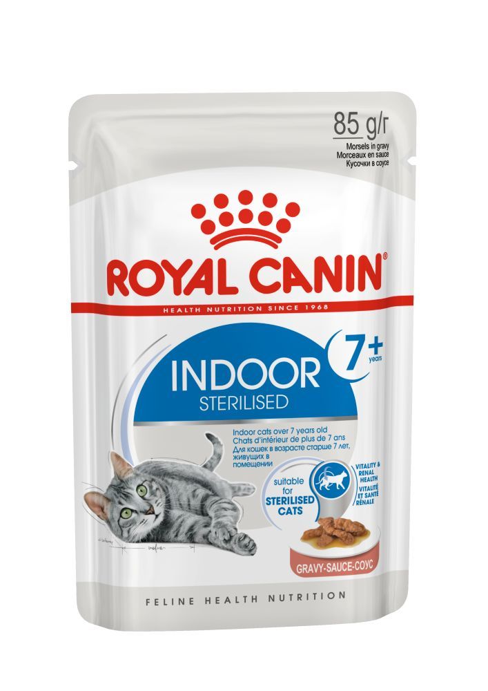Royal Canin Indoor Sterilized +7 (соус)