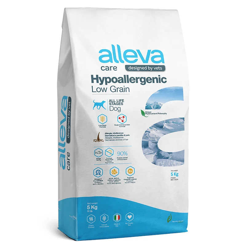 Alleva Care Dog Adult Hypoallergenic Low Grain / ����������� ���� ��� ����� � ������� ����������������, �������������