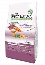 Gheda Unica Natura Unico Maxi - дикий кабан, рис, морковь
