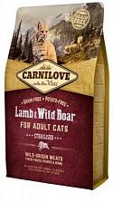 Carnilove Lamb&Wild Boar for Adult Cats Sterilised 