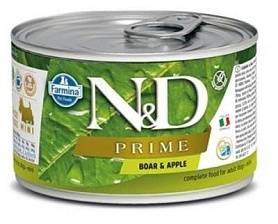 Консервы Farmina N&D Prime Dog Adult Mini Boar & Apple