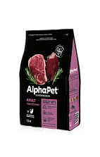 AlphaPet для взрослых кошек (говядина/печень)