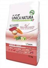 Gheda Unica Natura Unico Maxi - оленина, рис и морковь.