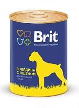Brit Premium Dog (Говядина с пшеном) 