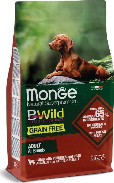 Monge Dog BWild Adult All Breeds (Ягненок)
