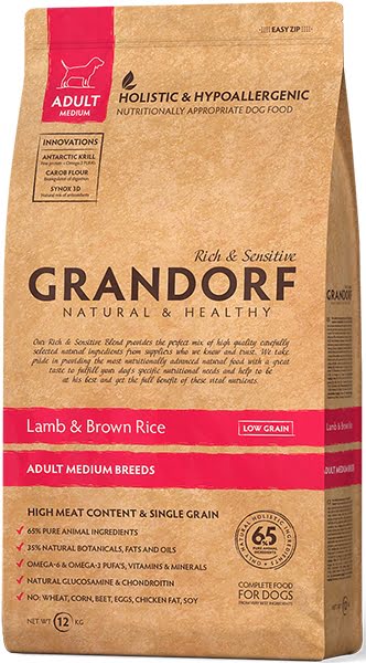 Grandorf Lamb & Rice Adult Medium  