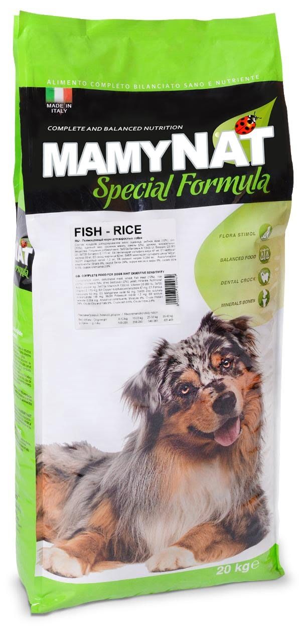 Корм MamyNat Dog Fish&Rice