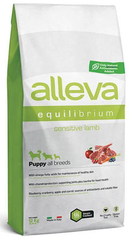 Alleva Equilibrium Puppy Sensitive All Breeds (Ягненок)