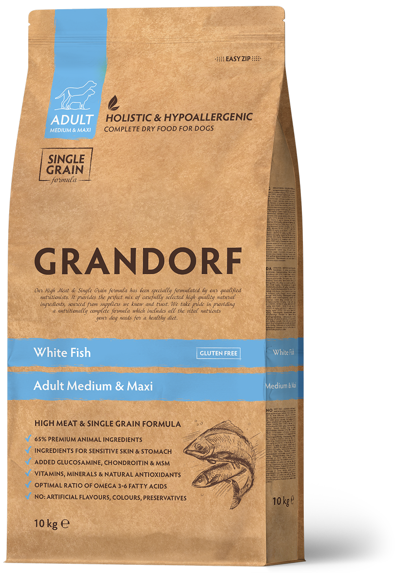 Grandorf White Fish Adult Medium&Maxi Breeds