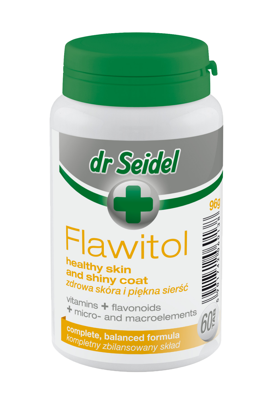  Dr. Seidel Flawitol здоровая кожа и красивая шерсть. Таблетки