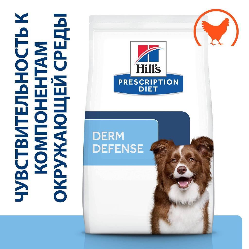 Hill's Prescription Diet Derm Defense Skin Care  для собак (курица)