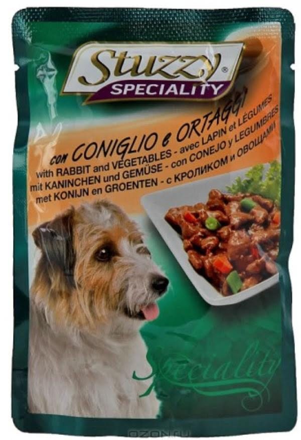 Stuzzy Speciality Dog Пауч (кролик/овощи)