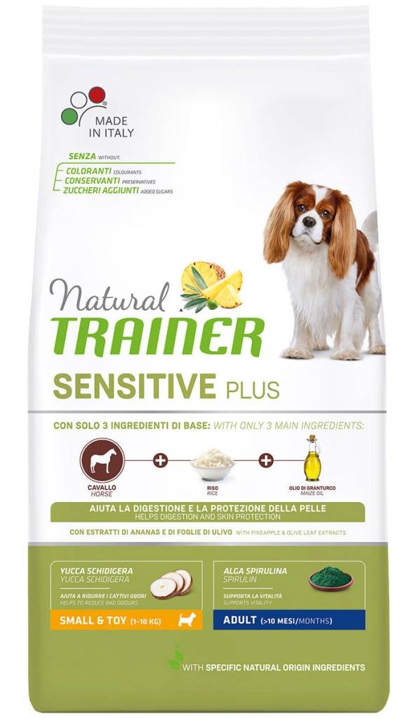 Trainer Natural Sensitive Plus Small&Toy Adult (Конина)