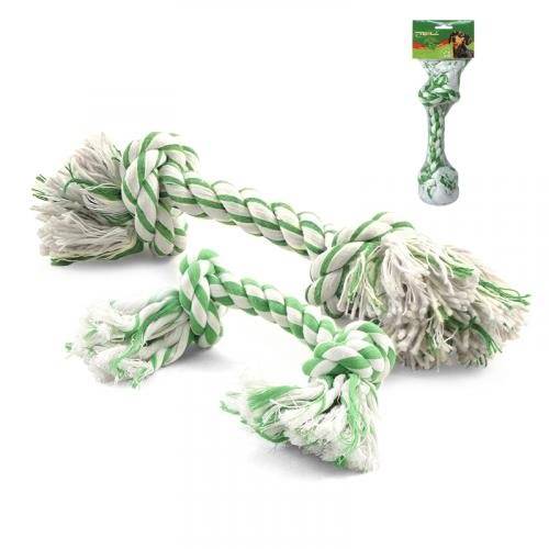 Игрушка AROMA для собак "Веревка с ментолом, 2 узла", 200мм