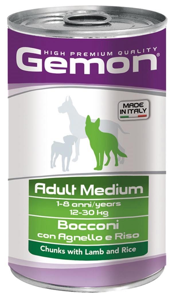 Gemon Консервы Dog Medium Adult Lamb/Rice