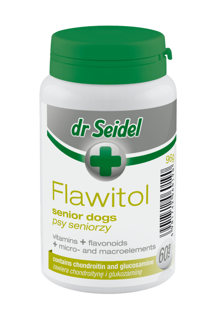  Dr. Seidel Flawitol для пожилых собак. Таблетки